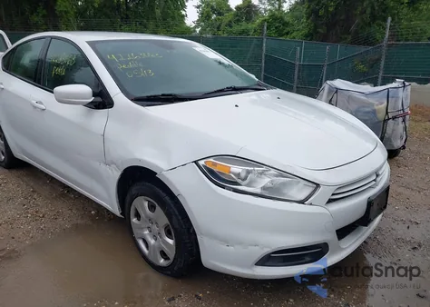 2015 Dodge Dart Se из США, поврежденный, VIN 1C3CDFAA6FD252899